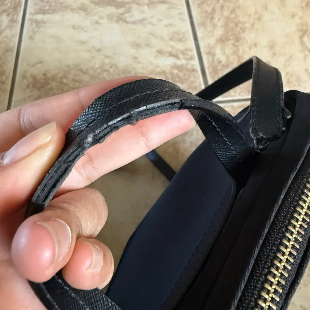 Kate Spade Black Mini‎ Backpack Travel Bag Nylon